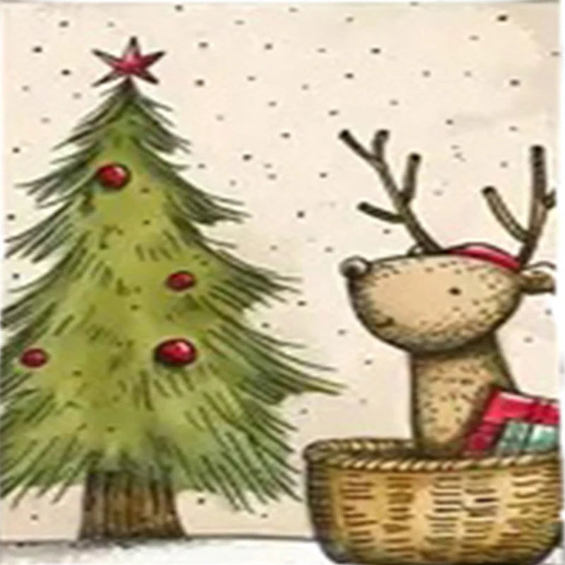 The 20 Christmas Cards Containing Envelopes Are Designed Inspired By Winter Scenes As Christmas Gifts For Family And Friends