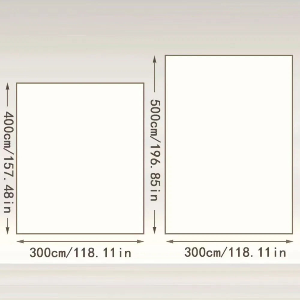 Christmas Photography Background Cloth - Gingerbread House, Snowflakes, Candy Cane, and Tree Patterns