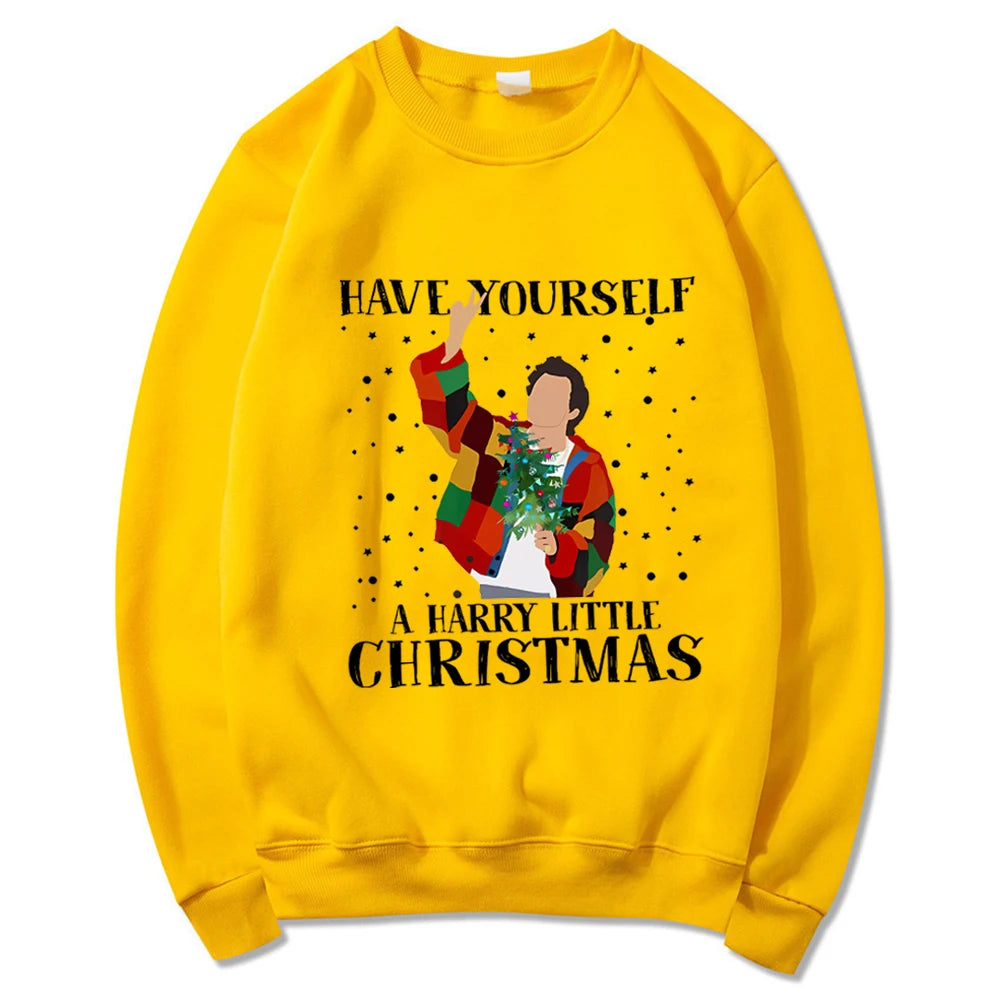 Have Yourself A Harry Little Christmas Sweatshirt Xmas Sweatshirt Xmas Shirt Love on Tour Tees Xmas Gifts Casual Sweatshirts