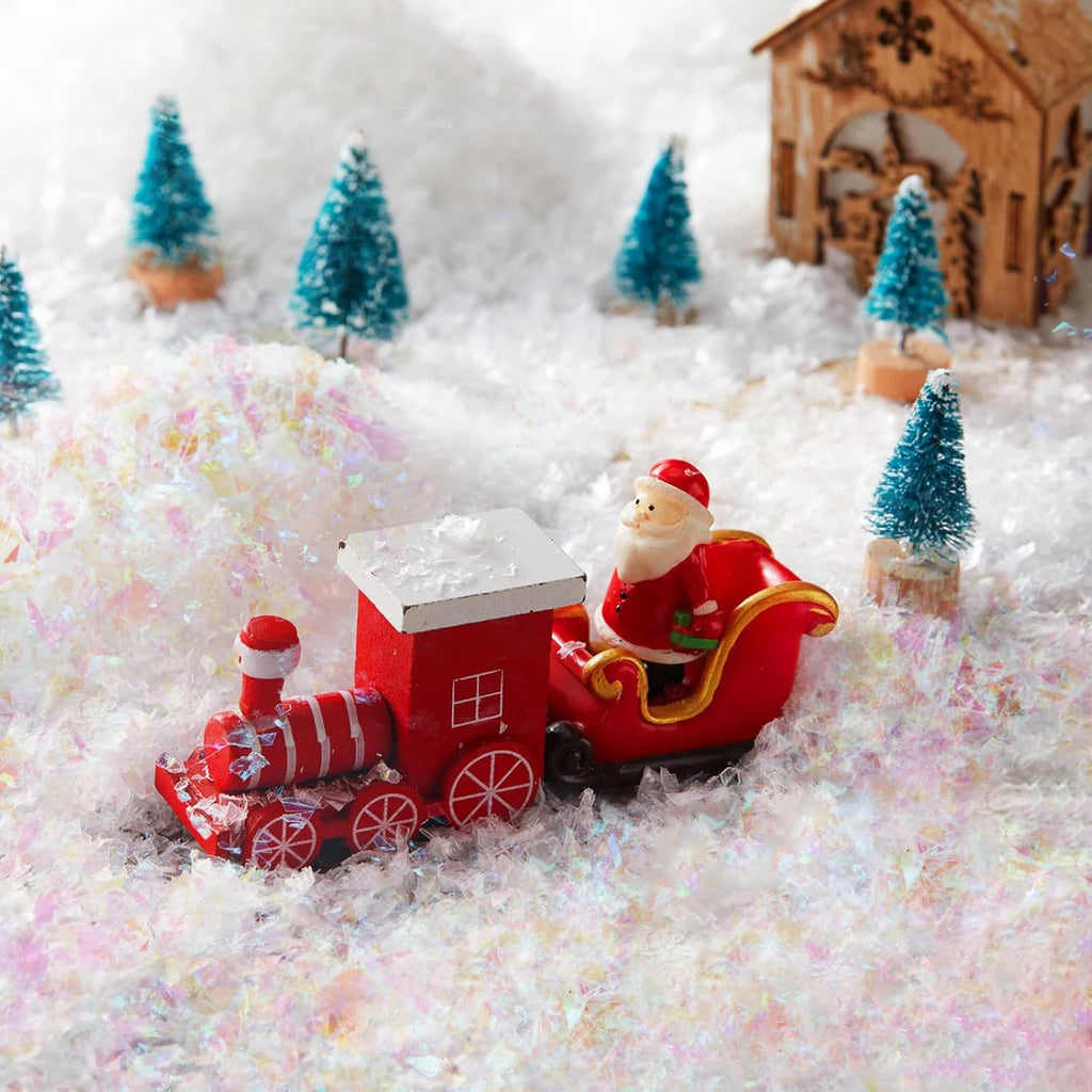 Winter Artificial Fake Snow Christmas Snow Powder Xmas Snowflake Decor for DIY Crafts Village Displays Props Holiday Supplies